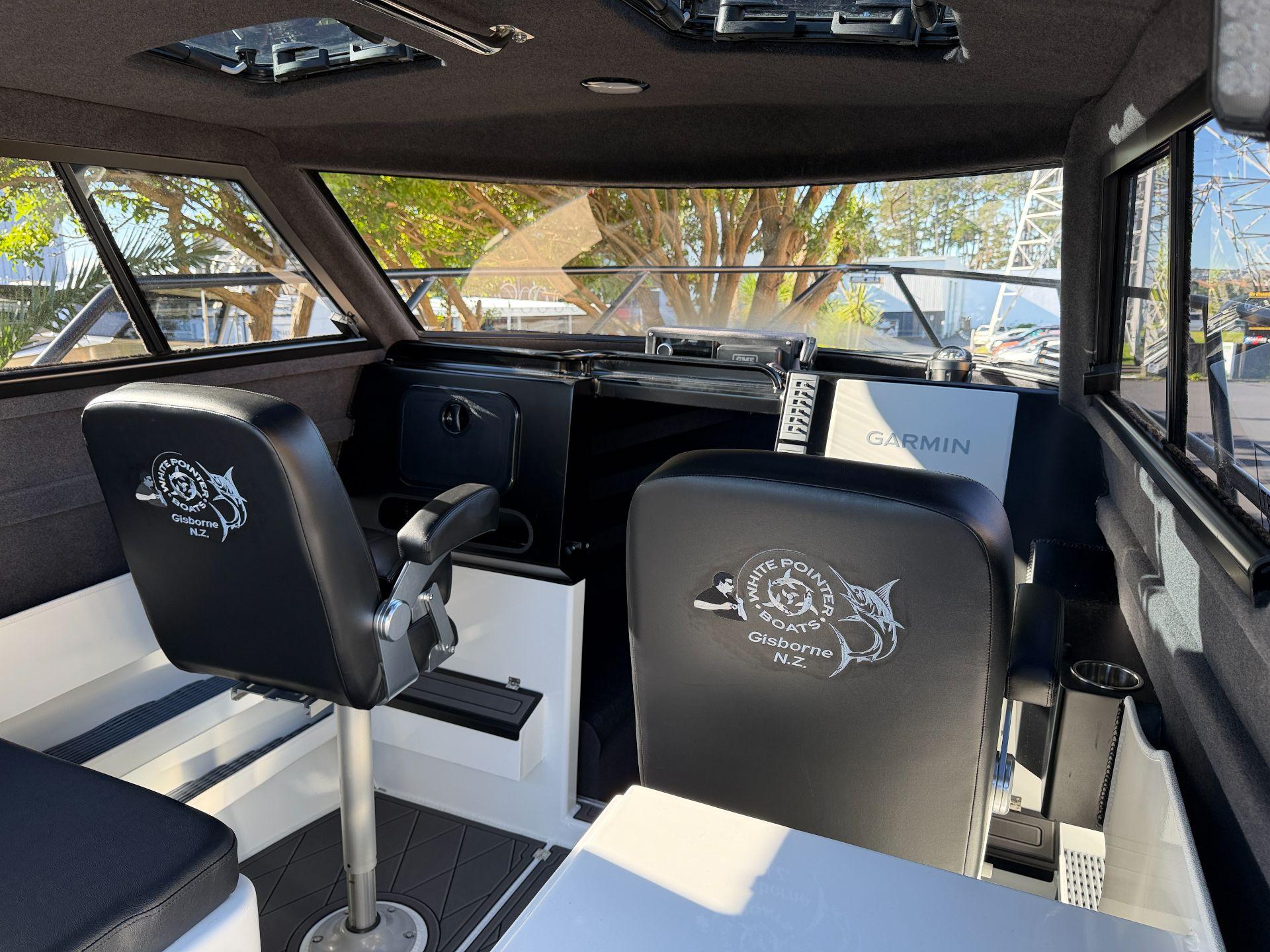 Open wheelhouse layout